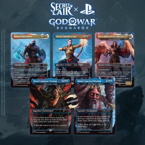 Secret Lair Drop series - God of War: Norse (Regular) - Magic the Gathering (ENG)